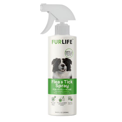 FurLife™ - All Natural Flea & Tick Spray for Dogs and Cats
